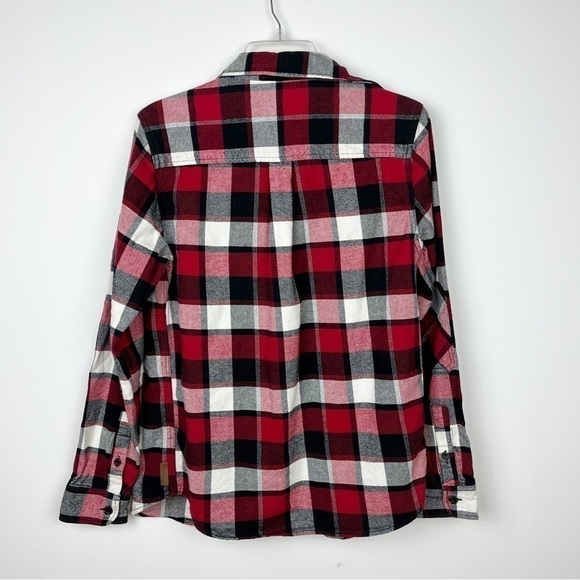 Roots | Long Sleeve  Plaid Shacket Coat Size XS - Picture 3 of 8